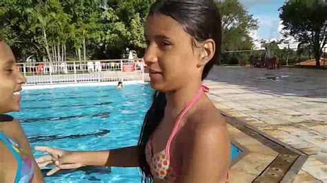 latina teen in bikini|DESAFIO DA PISCINA Rio and Dallas